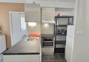 Maisonette with two bathrooms near Valras beach