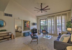 Modern Palm Springs Gem - Pool Access and Mtn Views