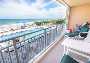 Oceanfront 2BR Condo 2nd Floor Balcony Unit 202