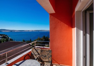 One bedroom apartment with terrace and sea view Starigrad, Paklenica (A-14113-d)