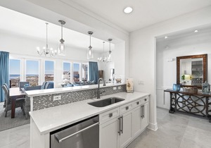 Professionally Decorated Gulf Front Retreat Steps from the Beach and Pool