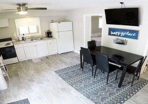 RENOVATIONS COMPLETE! Sunrise Shores Cabin #2 Lake Front with a POOL!!