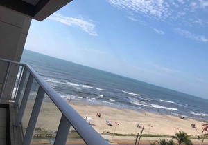 Resort Itanhaém building facing the sea