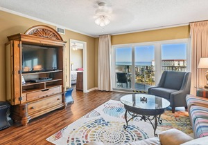 Seacrest 708 is a Gulf Front 2 BR on Okaloosa Island
