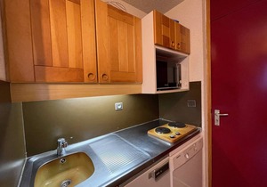 Ski-in/out studio cabin, pets allowed, Valmorel