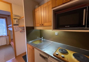 Ski-in/out studio cabin, pets allowed, Valmorel