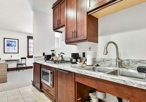 Slopeside Studio Condo in Empire Pass with Mountain Views, On-Site Hot Tub