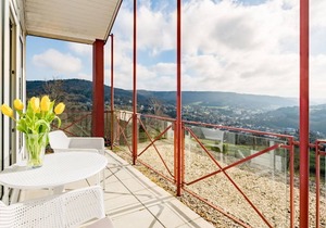 South side without balcony with panoramic view, max. 1 nights - Waldhotel Sonnenberg