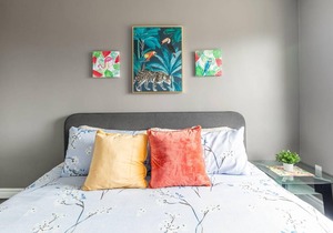 Spacious 2BR King Bed Apt, near DT Hamilton!