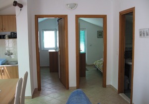 Spacious apartment on the Budva Riviera, 350 metres from a beautiful beach