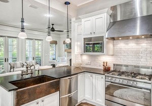 Spacious WaterSound Home with Golf Cart, Bikes and Private Beach Access