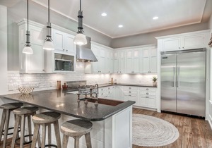 Spacious WaterSound Home with Golf Cart, Bikes and Private Beach Access