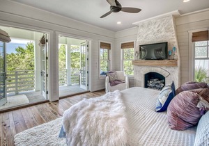 Spacious WaterSound Home with Golf Cart, Bikes and Private Beach Access