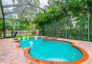 Spectacular Mediterranean South Tampa home w/ a movie theater pool and hot tub