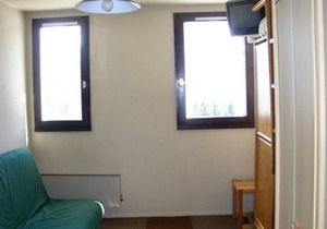 Studio 18m² for 3, near slopes, pets allowed