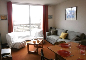 Studio cabin for 6, balcony, equipped kitchen