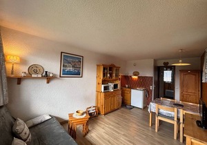 Studio cabin in Les Saisies, 4 people, parking