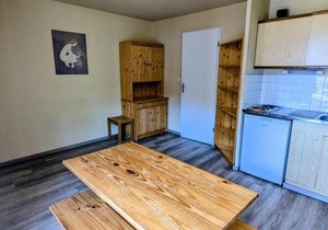 Studio Cabine 4 pers au pied des pistes avec balcon - FR-1-557-13