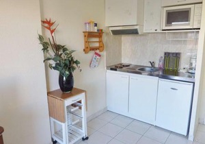 Studio Cabine Climatisé avec Piscine, Terrasse et Parking Privé – Proche Commodités - FR-1-387-137