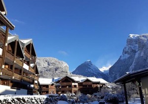 Studio duplex lumineux au centre de Samoëns avec parking - FR-1-624-58
