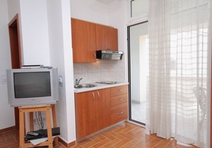 Studio flat with terrace and sea view Njivice, Krk (AS-5458-a)
