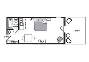 STUDIO~ KOHLS RANCH LODGE~ MOUNTAIN VIEWS~ BAR/LOUNGE~ RESTAURANT~ POOL~ HOT TUB