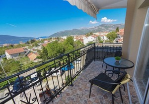 Studio with balcony