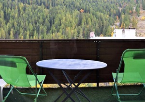 Studio with south terrace for 4 people in Pra Loup 1600