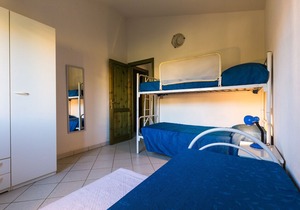 Three-room apartment with large garden