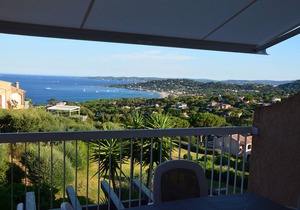 Unobstructed view of the Saint Tropez golf course