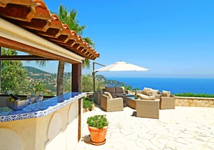Villa with spectacular sea views near Cannes - NEW ON HOMEAWAY