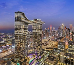 Class Dubai Skyline Sea 