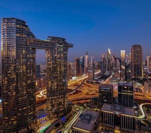 Class Dubai Skyline Sea 