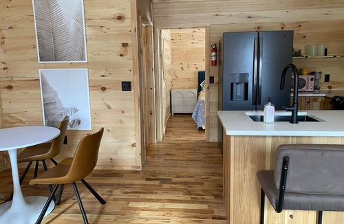 Amery Cabin | 1 Bdr Cabin duplex unit on Apple River. Kayaks, SUPs & Sauna. Pet friendly!