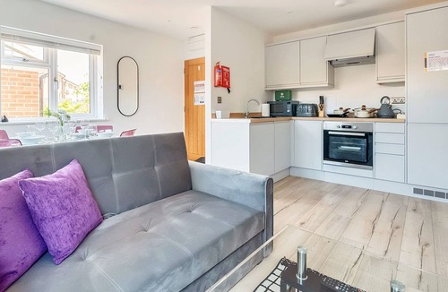 Basingstoke Apartment | 1 Bed 1 Bath Town Center Apartment, FREE Parking