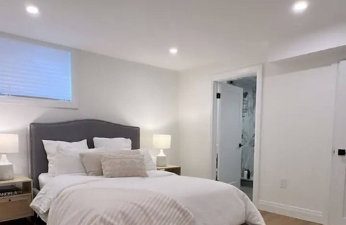 Doon South Apartment | 1-bed 2 bath retreat with remote office space