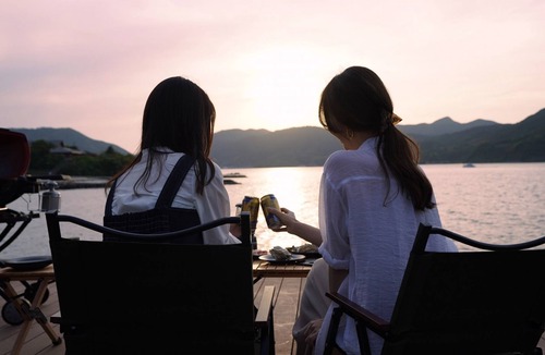 Ama RV Rental | 1 Geodome Seaside Site DinnerBreakfast Includ/Oki County Shimane