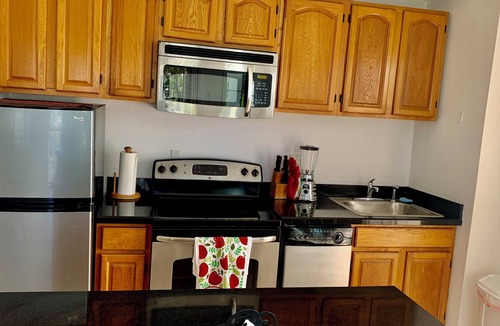 Kittian Village Condo | 1 king bed beachside condo