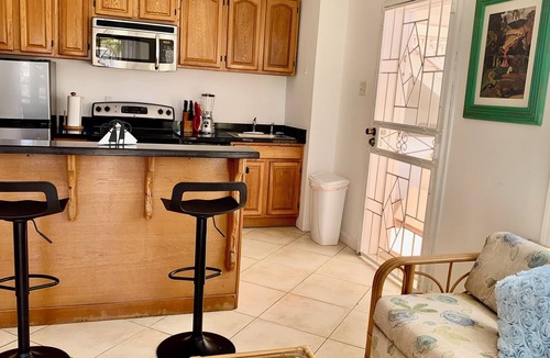 Kittian Village Condo | 1 king bed beachside condo