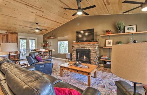Pinetop-Lakeside House | 1 Mi to Rainbow Lake: Newly Built & Woodsy Retreat