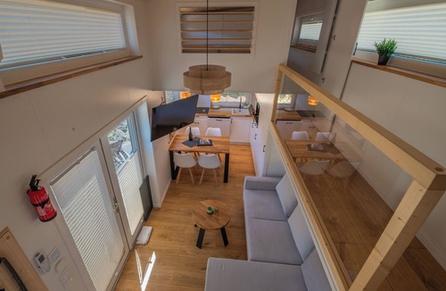 Bad Kohlgrub House | 1)Modern Tiny House in the Alps | Terrace & Mountain View I House Ida