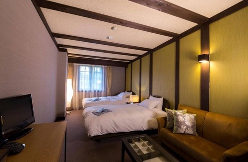Echo Land Hotel | 1 night without meals Twin room in the main buil/Kitaazumigun Nagano