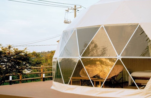 Ama RV Rental | 1 Oki Dome mountain side site DinnerBreakfast/Oki County Shimane