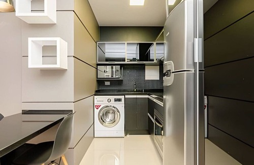 Matriz Apartment | 1 quarto elegante e planejado lifespace Curitiba.