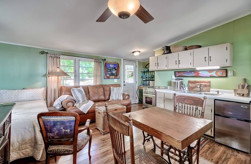 Ridgeway Cabin | 1 queen bedroom - 1 bath - plus twin bed and fold-out sofa bed