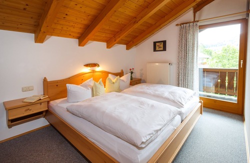 Ruhpolding Apartment | 10 Apartment type D 71 sqm, balcony, 2 bedrooms, living room, max 4 p, WLAN
