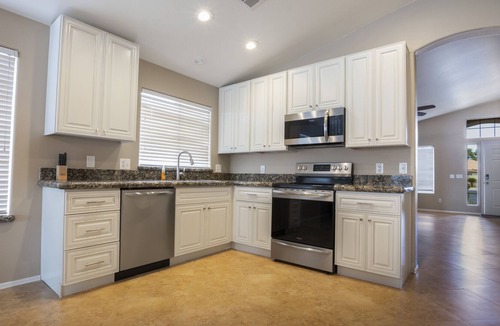 Cayman Square House | 100% Fresh Remodel complete! New Everything! Private Backyard and Sparkling Pool