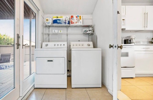 St. Augustine Beach House | 100 Steps to Sand, Private Deck, BBQ, Beach Gear