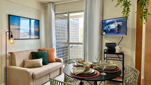 Ponta do Farol Apartment | (1002) Flat on Ponta da Areia Beach