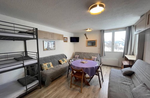 Le Super-Sauze Apartment | 100m from shops, floor -1, view valley, tv, 30m², Sauze - Super Sauze